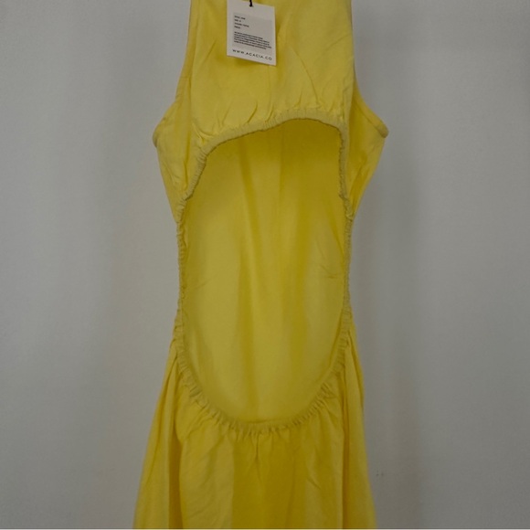 Acacia. Mae. Linen dress. Yellow. NWT - Picture 11 of 15